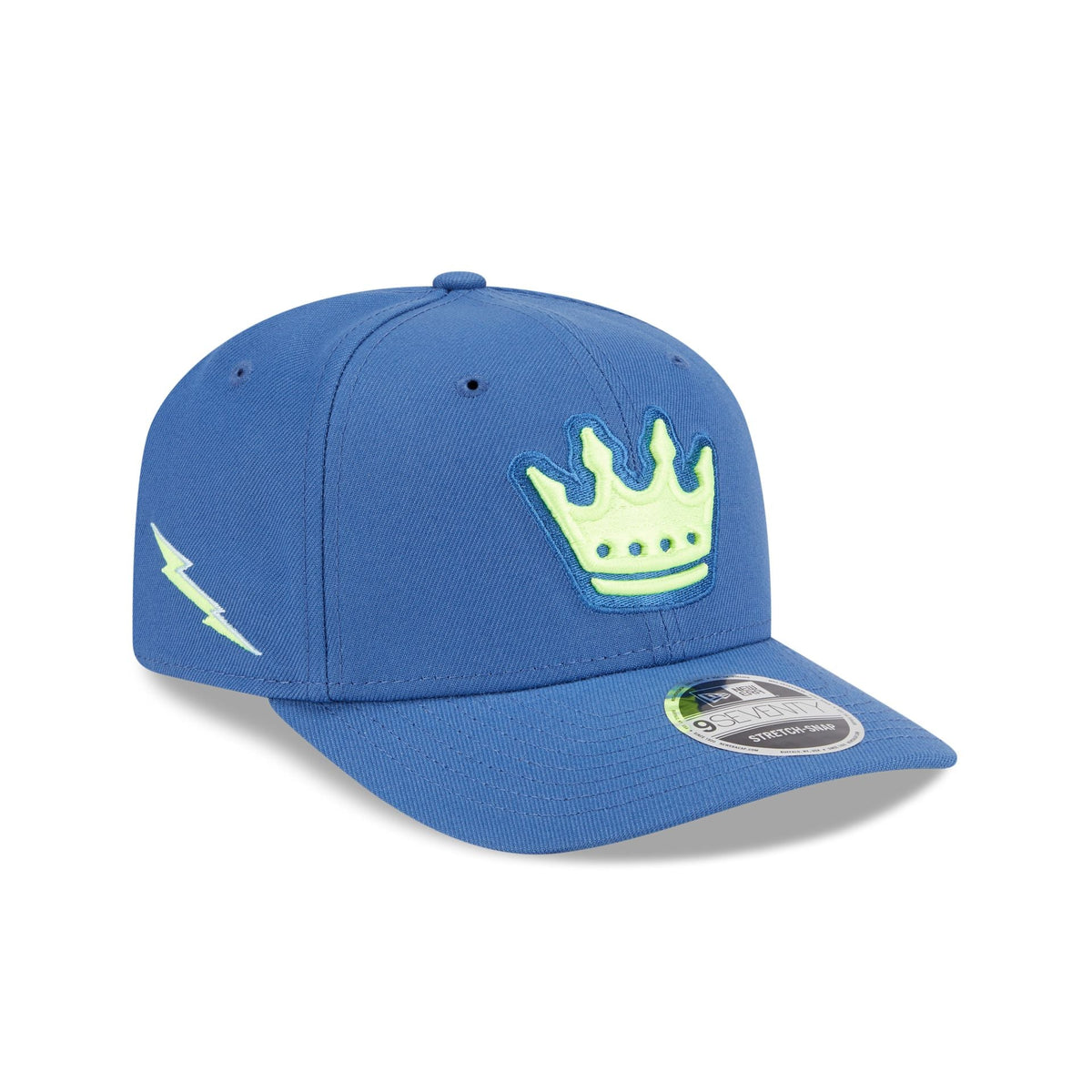 Charlotte FC 2025 Jersey Hook Blue 9SEVENTY Stretch-Snap Hat