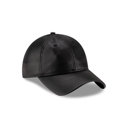New Era Branded Unstructured Leather 9FORTY Adjustable Hat