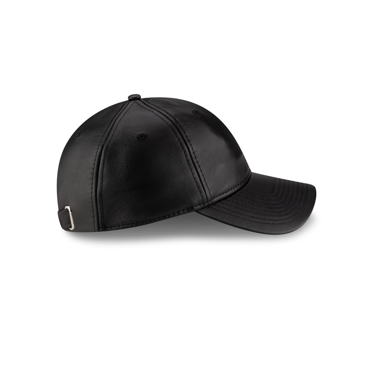 New Era Branded Unstructured Leather 9FORTY Adjustable Hat