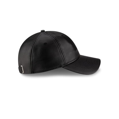New Era Branded Unstructured Leather 9FORTY Adjustable Hat