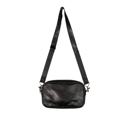 New Era Branded Leather Cross Body Bag