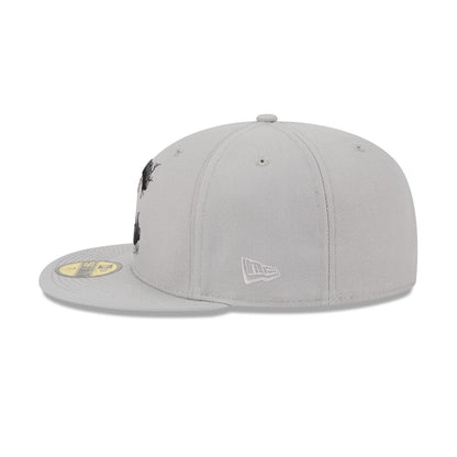 Chicago Cubs Cracked Cement 59FIFTY Fitted Hat