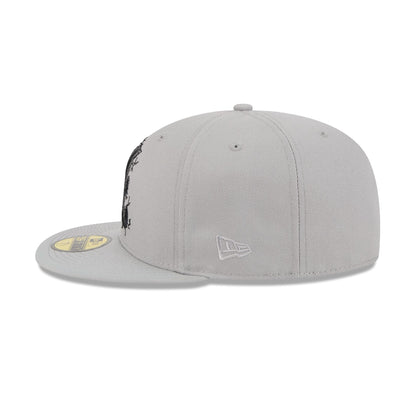 Atlanta Braves Cracked Cement 59FIFTY Fitted Hat