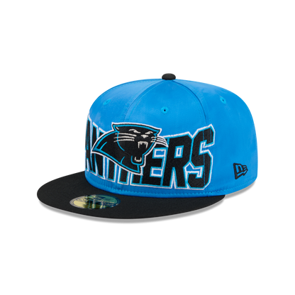 Carolina Panthers Bold Satin 59FIFTY Fitted Hat