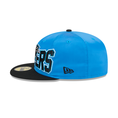 Carolina Panthers Bold Satin 59FIFTY Fitted Hat