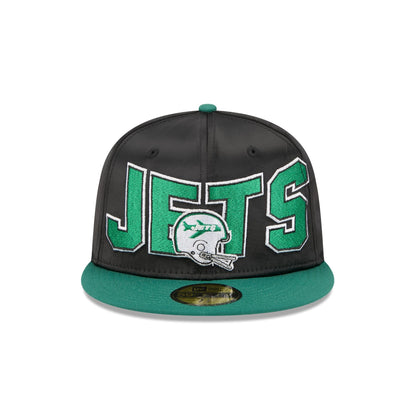 New York Jets Bold Satin 59FIFTY Fitted Hat