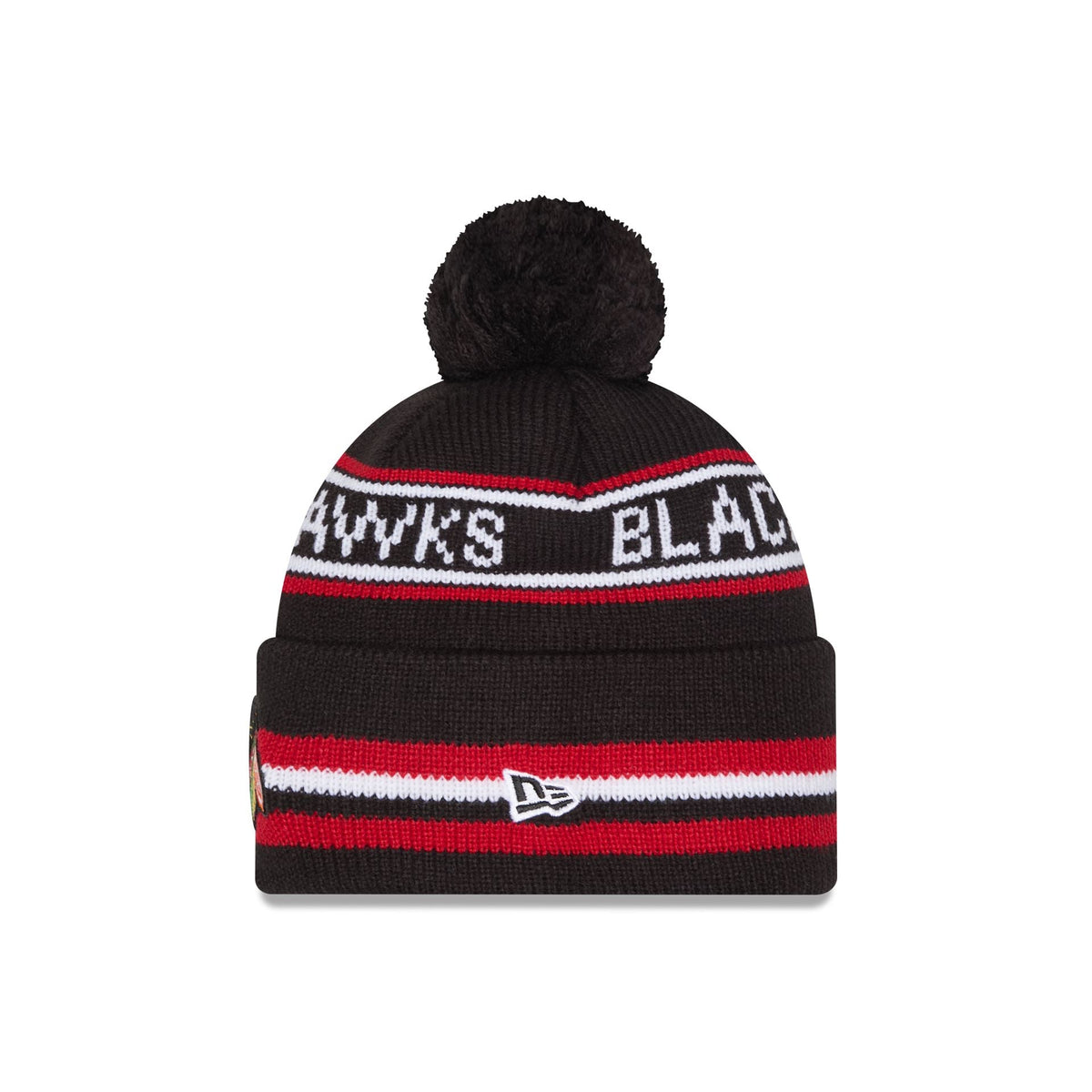 Chicago Blackhawks Classic Pom Knit Hat