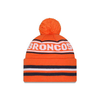 Denver Broncos Classic Pom Knit Hat