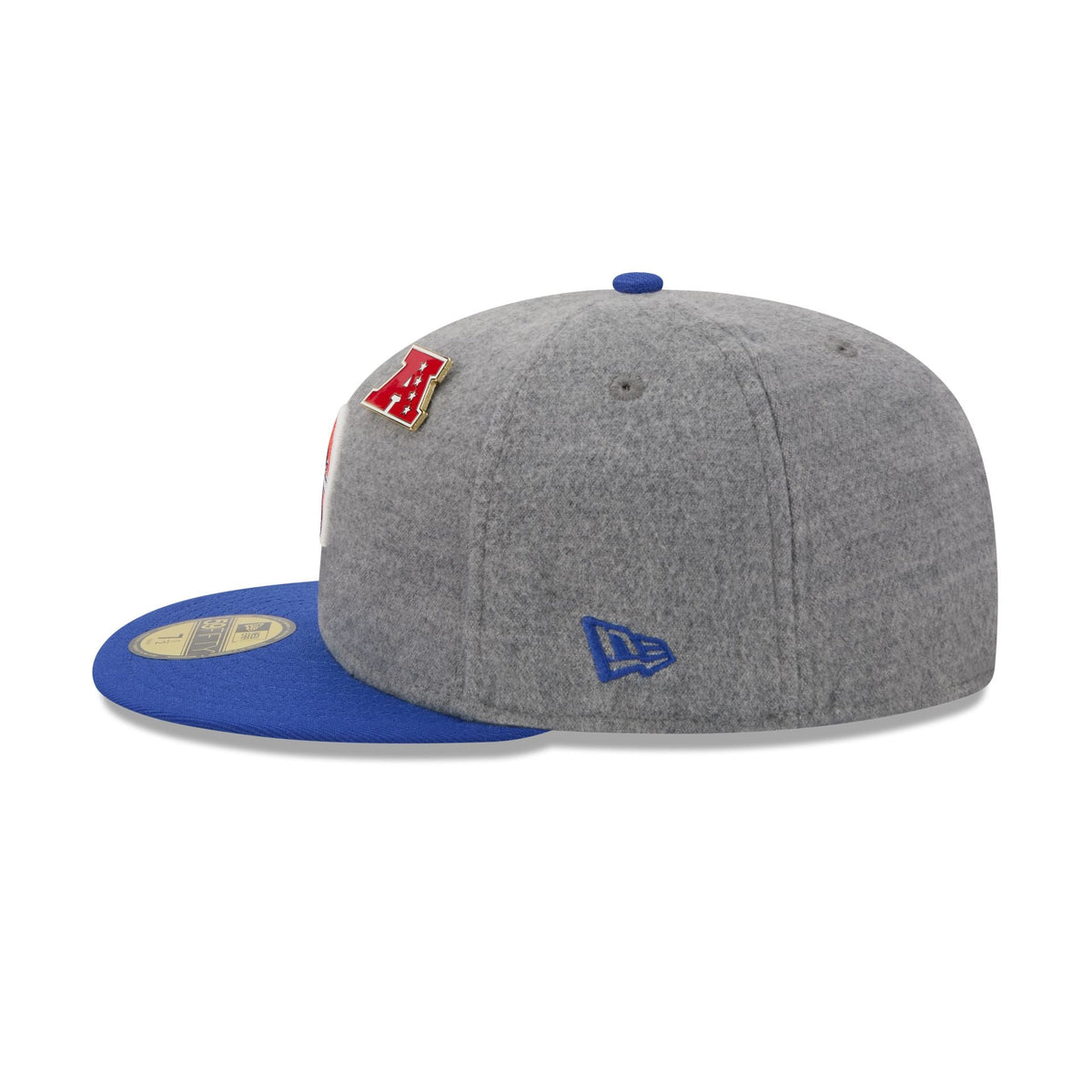 Denver Broncos Heather Gray Wool 59FIFTY Fitted Hat