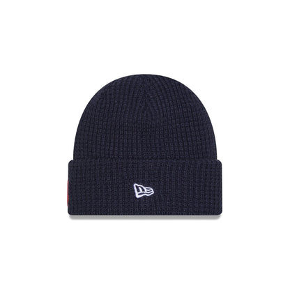 Denver Nuggets Waffle Stitch Knit Beanie Hat
