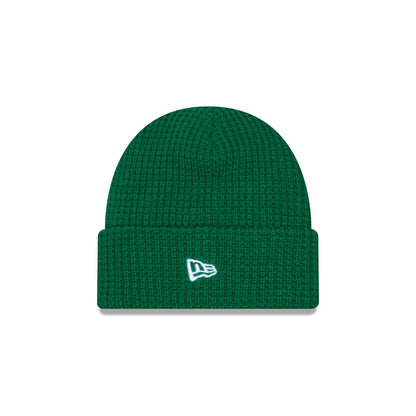 Boston Celtics Waffle Stitch Knit Beanie Hat