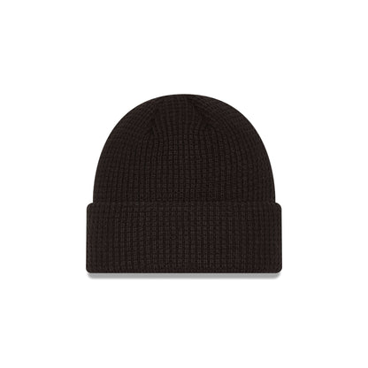 Boston Bruins Waffle Stitch Knit Beanie Hat