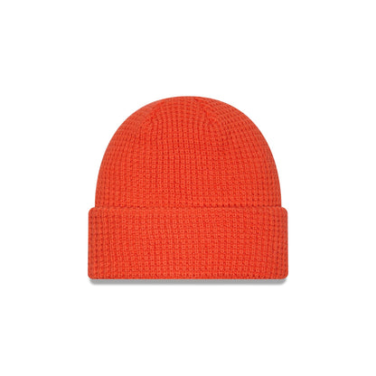 Anaheim Ducks Waffle Stitch Knit Beanie Hat