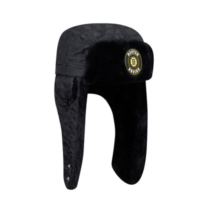 Boston Bruins Quilted Fashion Trapper Hat