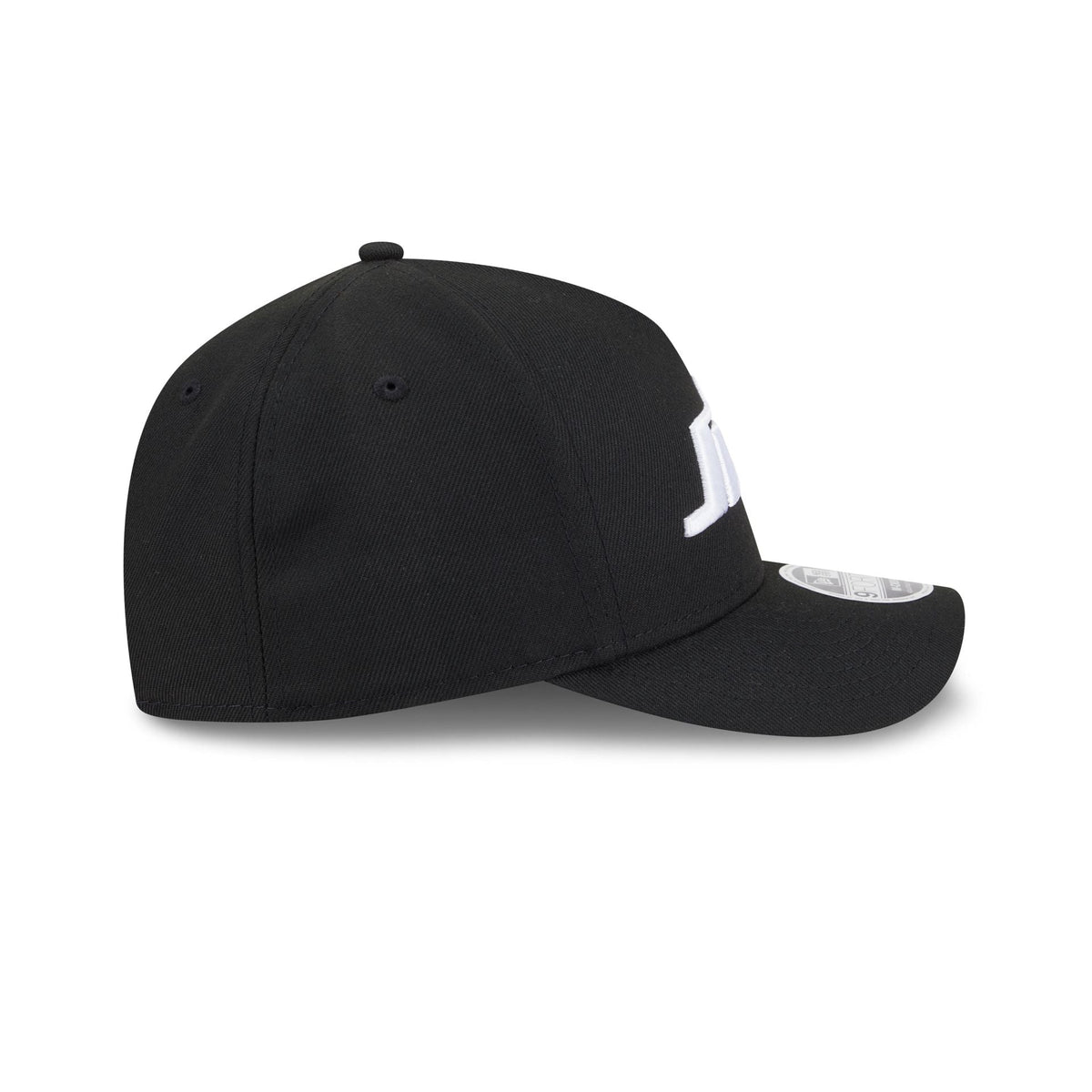 New York Jets Black & White 9FORTY M-Crown A-Frame Snapback Hat