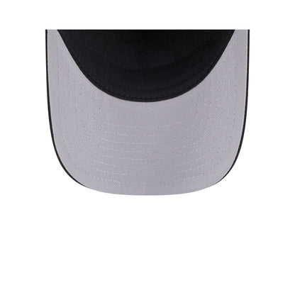 New York Jets Black & White 9FORTY M-Crown A-Frame Snapback Hat