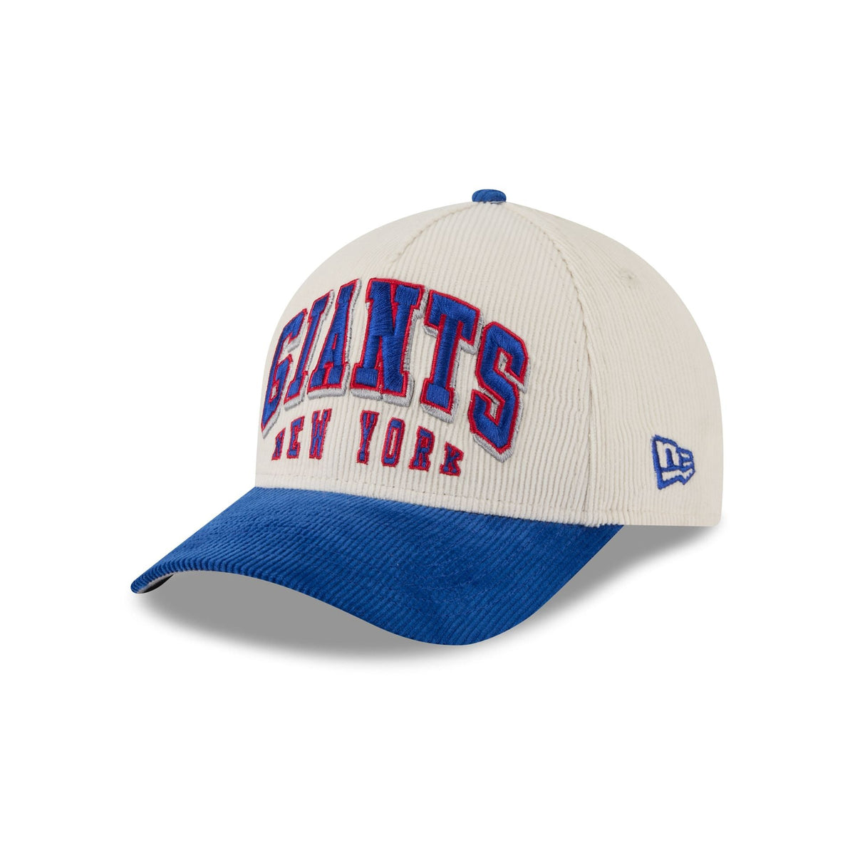 New York Giants Stacked Corduroy 9FORTY M-Crown A-Frame Snapback Hat