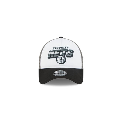 Brooklyn Nets Shine Kids 9FORTY A-Frame Trucker Hat