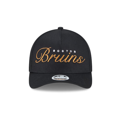 Boston Bruins Metallic Women's 9FORTY M-Crown A-Frame Snapback Hat