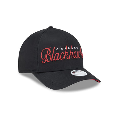 Chicago Blackhawks Metallic Women's 9FORTY M-Crown A-Frame Snapback Hat