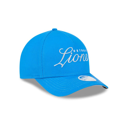 Detroit Lions Metallic Women's 9FORTY M-Crown A-Frame Snapback Hat