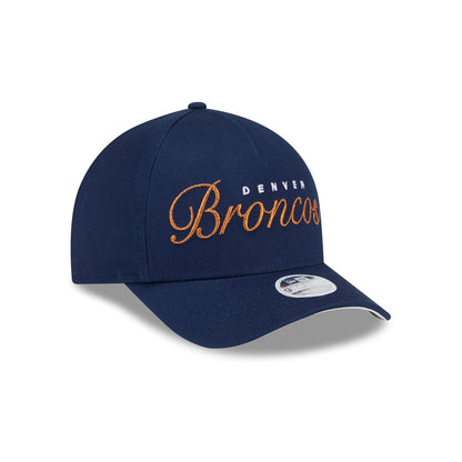 Denver Broncos Metallic Women's 9FORTY M-Crown A-Frame Snapback Hat
