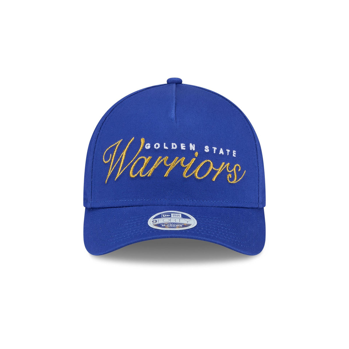 Golden State Warriors Metallic Women's 9FORTY M-Crown A-Frame Snapback Hat