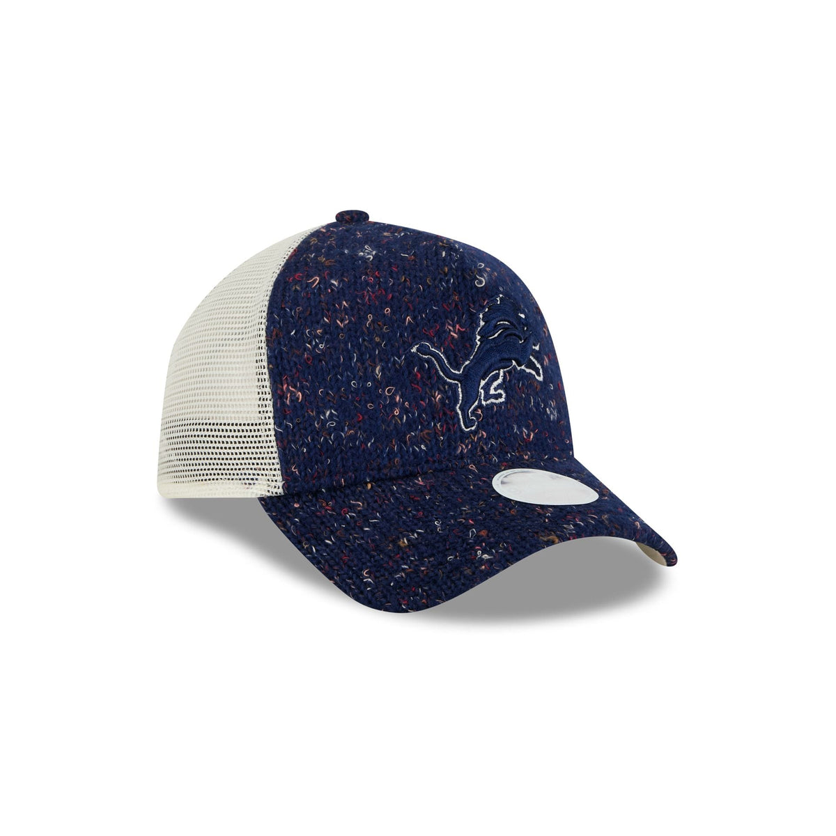 Detroit Lions Knit Women's 9FORTY A-Frame Trucker Hat