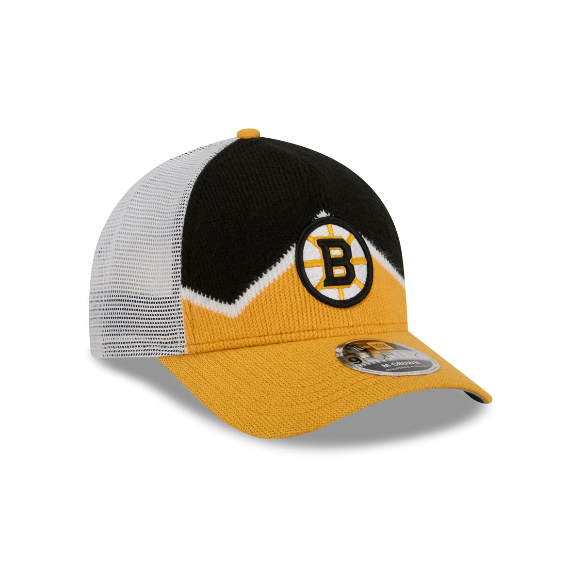 Boston Bruins Sock 9FORTY M-Crown A-Frame Trucker Hat