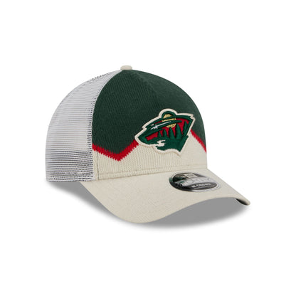 Minnesota Wild Sock 9FORTY M-Crown A-Frame Trucker Hat