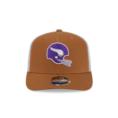 Minnesota Vikings Bronze 9SEVENTY Trucker Hat