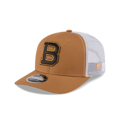 Boston Bruins Bronze 9SEVENTY Trucker Hat