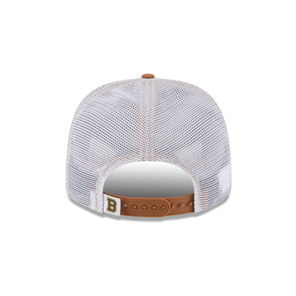 Boston Bruins Bronze 9SEVENTY Trucker Hat