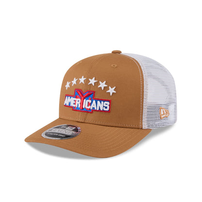 New York Americans Bronze 9SEVENTY Trucker Hat