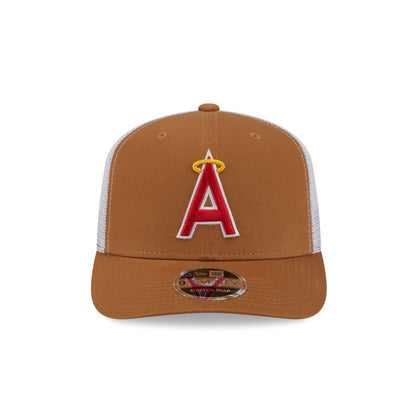 Los Angeles Angels Bronze 9SEVENTY Trucker Hat