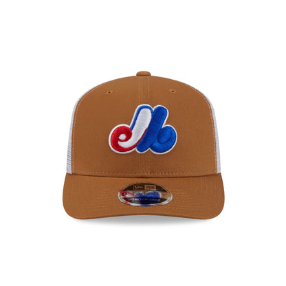 Montreal Expos Bronze 9SEVENTY Trucker Hat