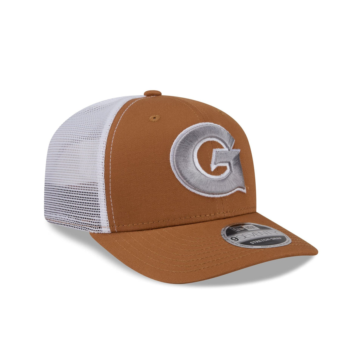 Georgetown Hoyas Light Bronze 9SEVENTY Trucker Hat