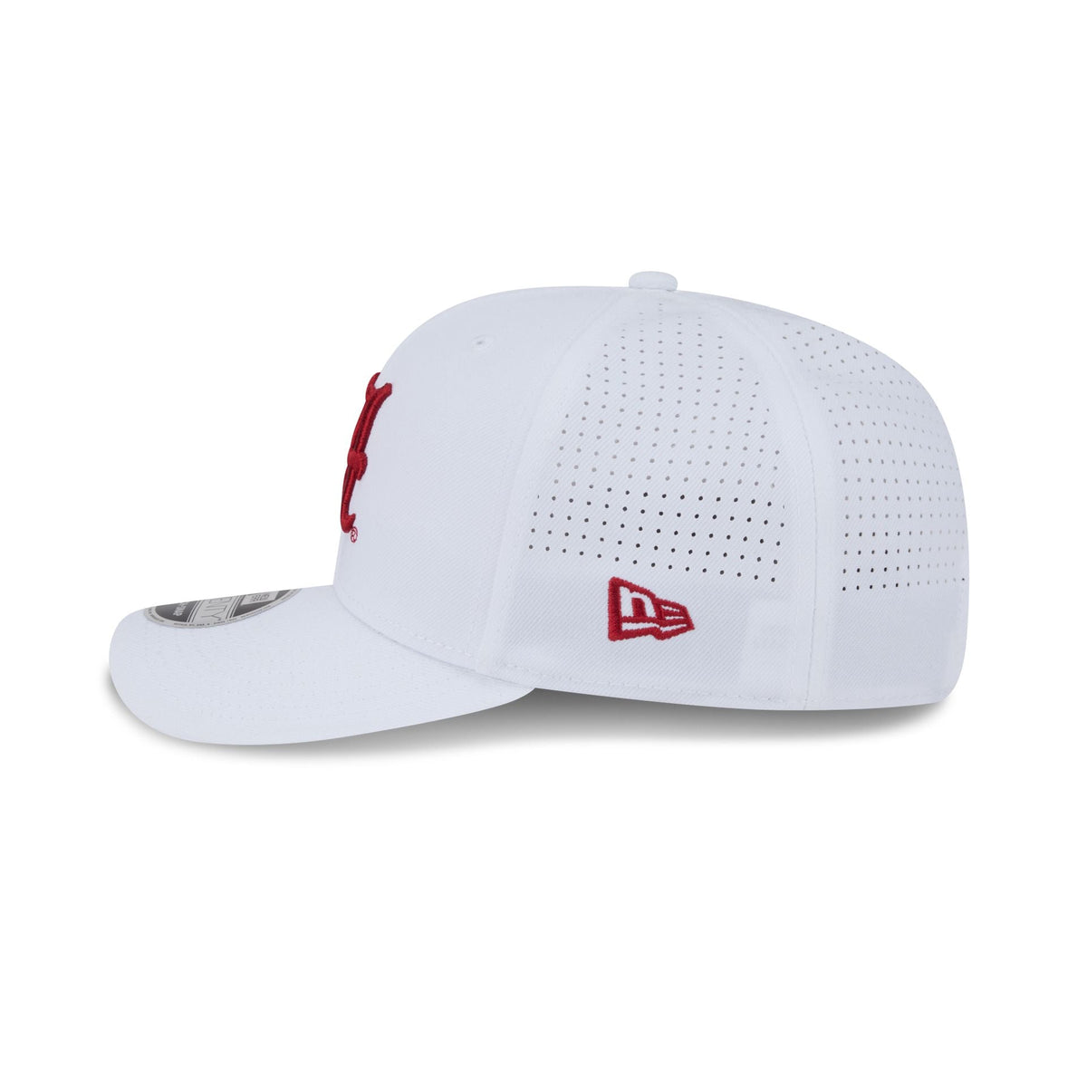 Alabama Crimson Tide Optic White Performance 9SEVENTY Stretch-Snap Hat