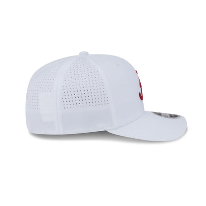 Alabama Crimson Tide Optic White Performance 9SEVENTY Stretch-Snap Hat