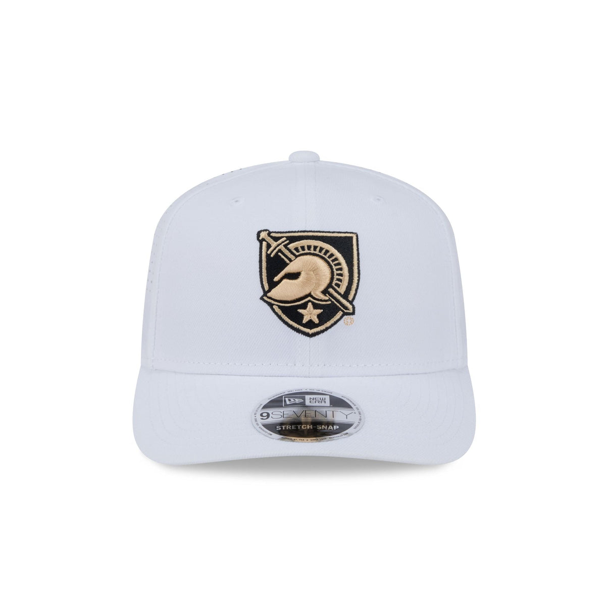 Army Black Knights Optic White Performance 9SEVENTY Stretch-Snap Hat