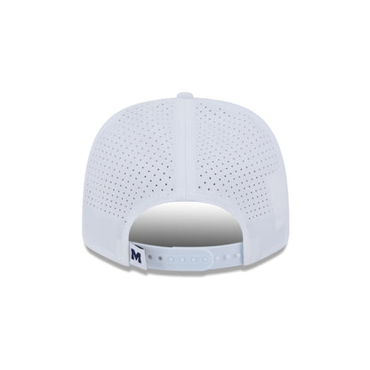 Michigan Wolverines Optic White Performance 9SEVENTY Stretch-Snap Hat
