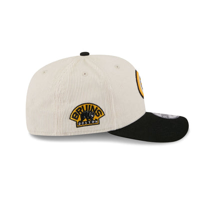 Boston Bruins Loyal Corduroy 9SEVENTY Stretch-Snap Hat