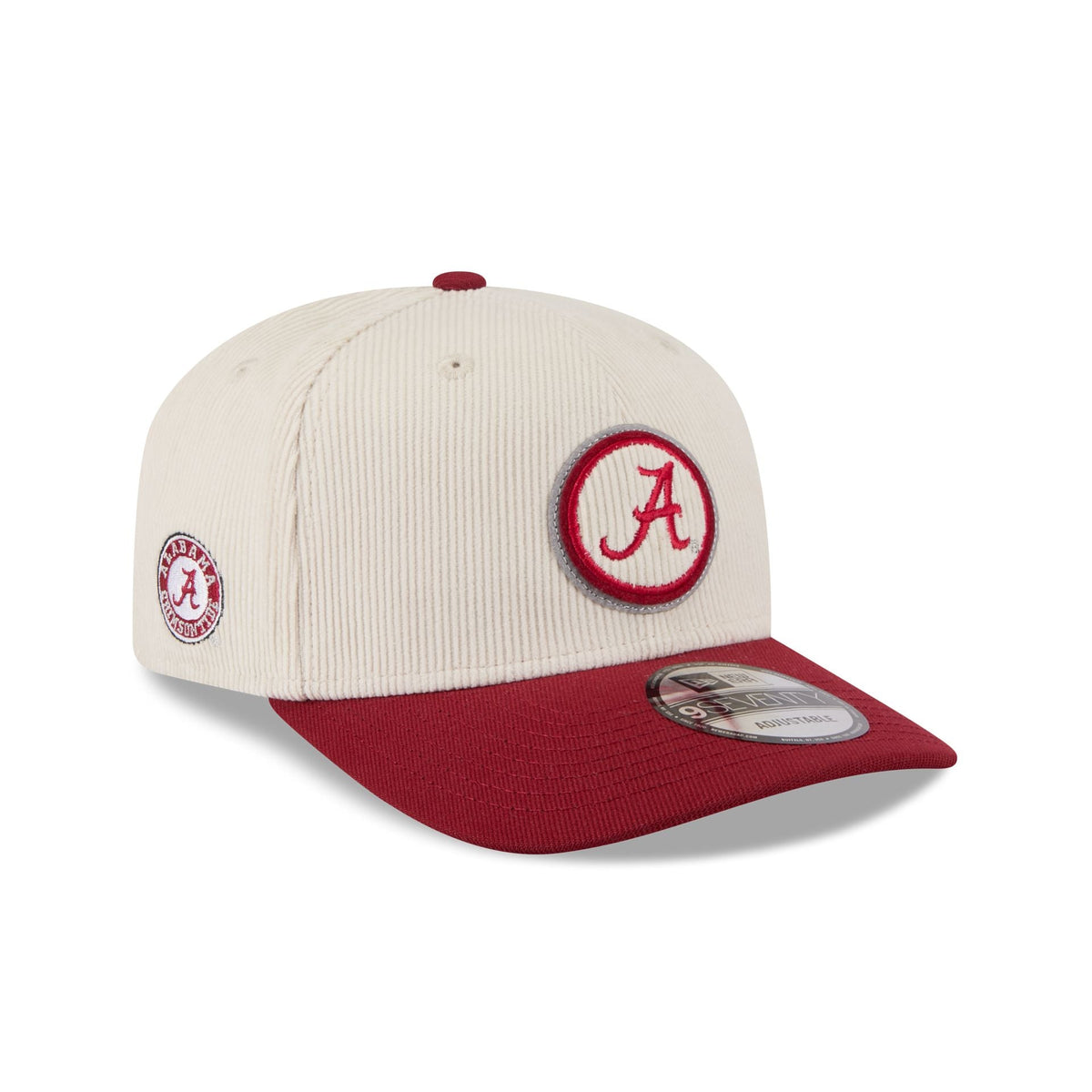 Alabama Crimson Tide Loyal Corduroy 9SEVENTY Stretch-Snap Hat