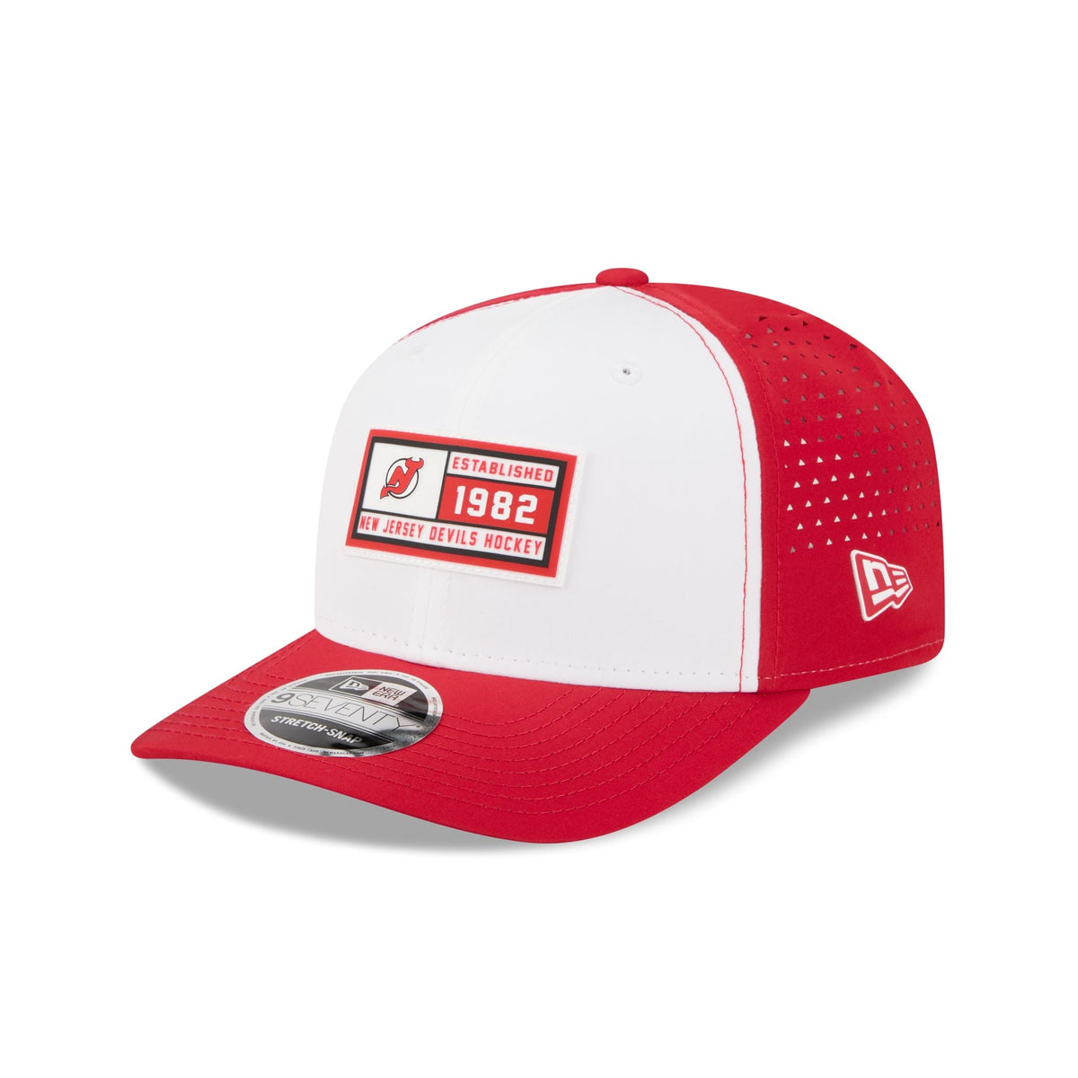 New Jersey Devils Est. Patch 9SEVENTY Stretch-Snap Hat
