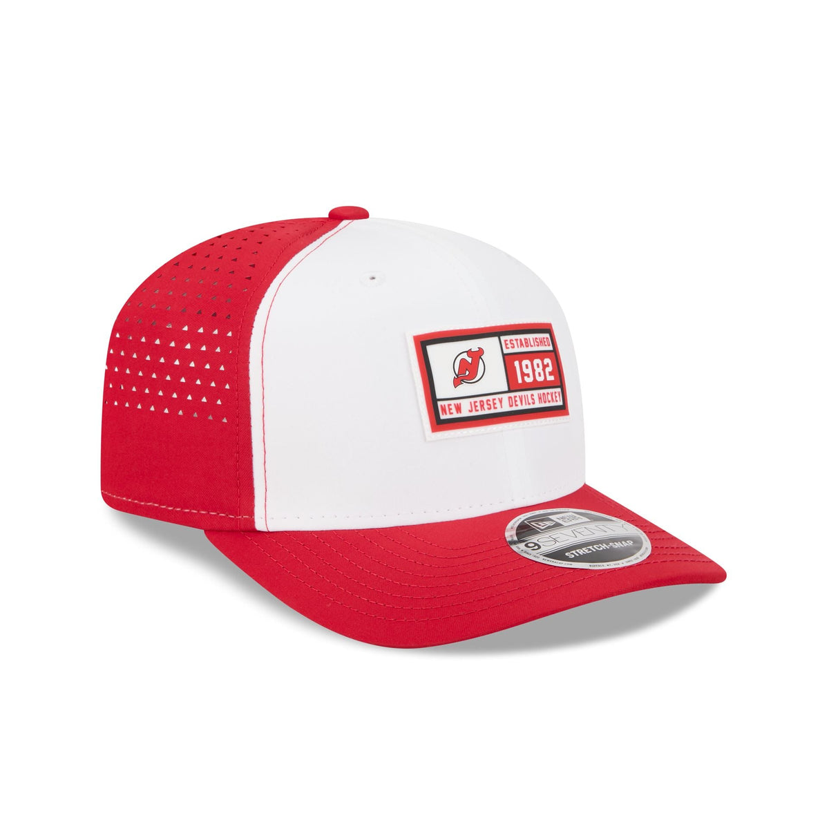 New Jersey Devils Est. Patch 9SEVENTY Stretch-Snap Hat