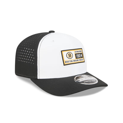 Boston Bruins Est. Patch 9SEVENTY Stretch-Snap Hat