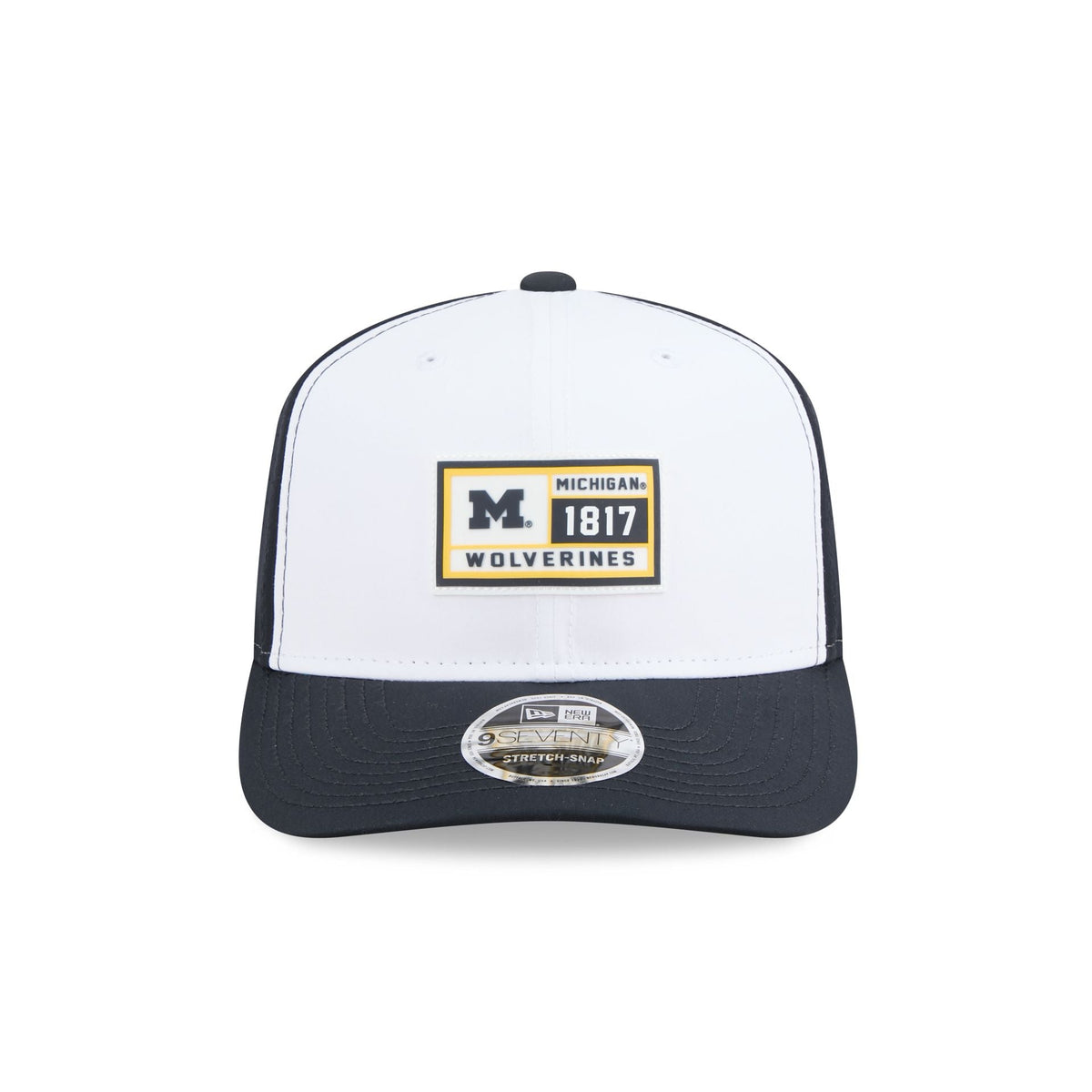 Michigan Wolverines Est. Patch 9SEVENTY Stretch-Snap Hat