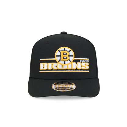 Boston Bruins Stated 9SEVENTY Stretch-Snap Hat