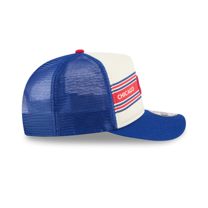 Chicago Cubs Banner 9FIFTY A-Frame Trucker Hat
