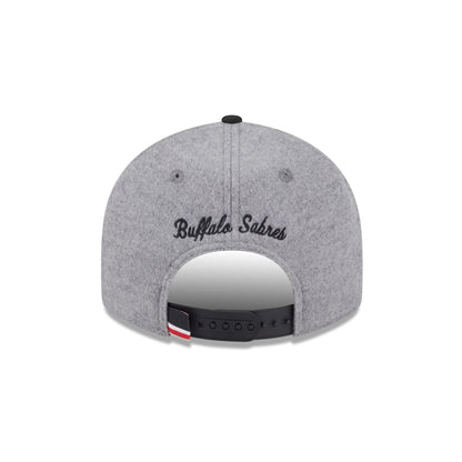 Buffalo Sabres Alternate Heather Gray Wool Low Profile 9FIFTY Snapback Hat